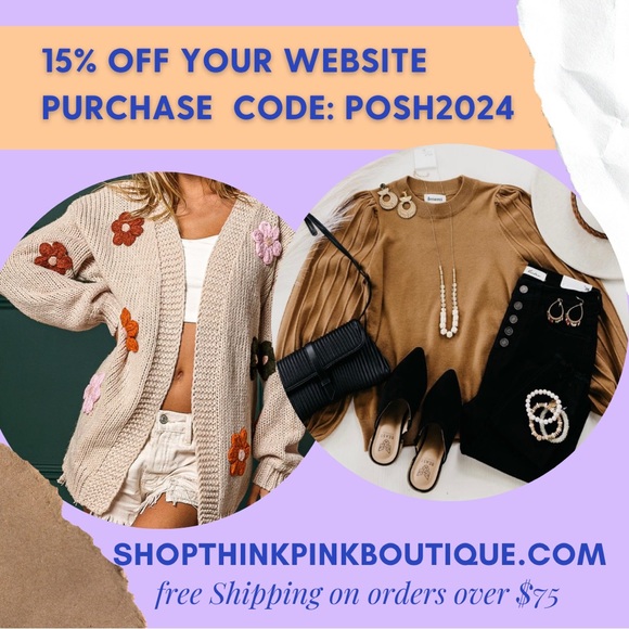 Pink fuchsia Crochet Knit lace button boho embroidered cardigan bohemian sweater - Picture 17 of 17